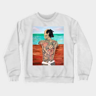 Japanese Man Crewneck Sweatshirt